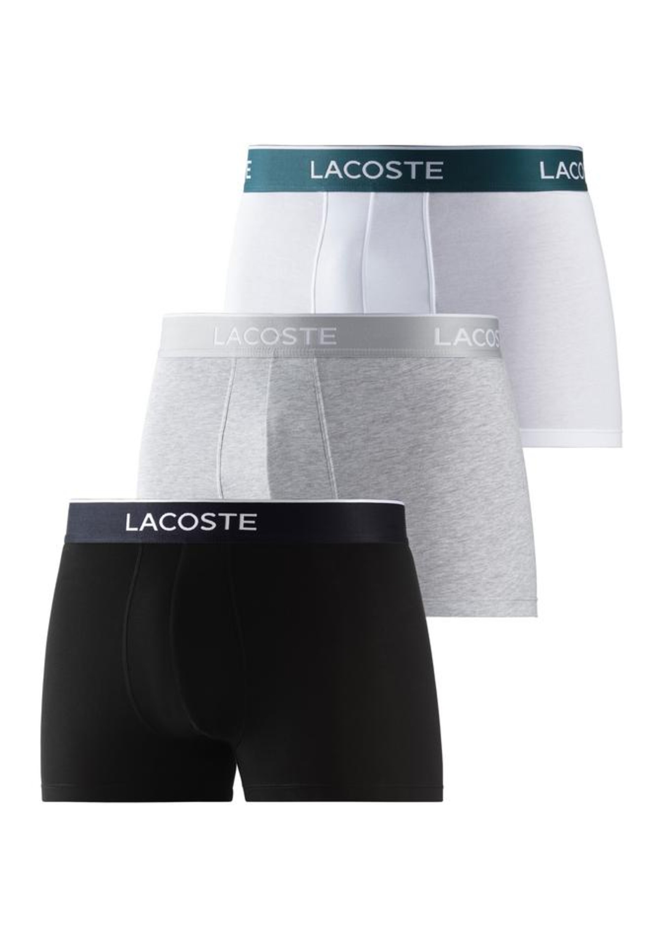 Boxer 'Casualnoirs' di LACOSTE in grigio: frontale