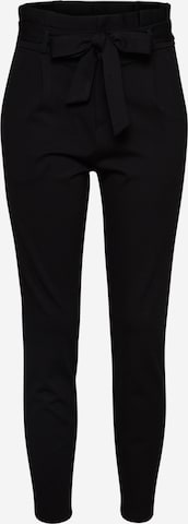 VERO MODA Slim fit Pleat-Front Pants 'Eva' in Black: front