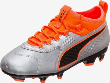 PUMA Fußballschuh 'ONE 3 AG' in Silber: predná strana