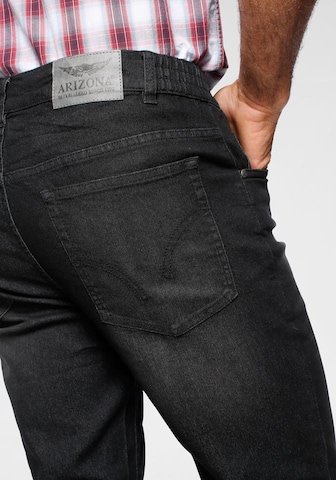 ARIZONA Regular Jeans in Schwarz