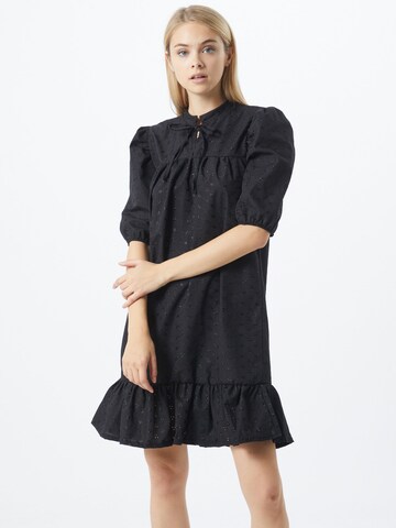 Robe-chemise SISTERS POINT en noir : devant