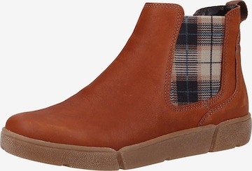 ARA Chelsea boots in Bruin: voorkant