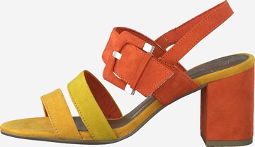 MARCO TOZZI Sandalen met riem in Oranje