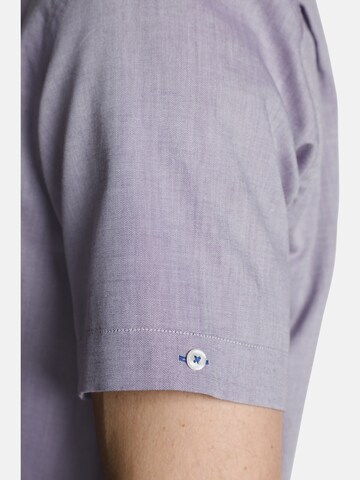 Charles Colby Regular fit Button Up Shirt 'Yven' in Purple
