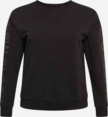 Guido Maria Kretschmer Curvy Sweatshirt 'Naomi' i svart: framsida