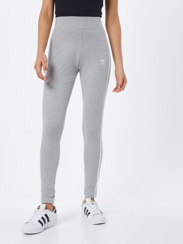 ADIDAS ORIGINALS Skinny Leggings in Grau: Vorderseite