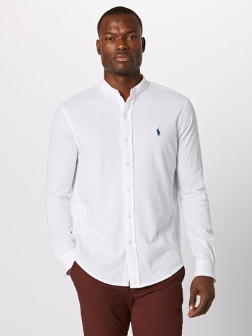 Polo Ralph Lauren Regular fit Button Up Shirt in White: front