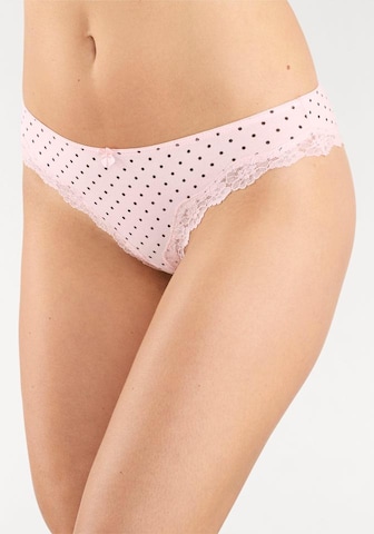 Slip LASCANA en rose : devant