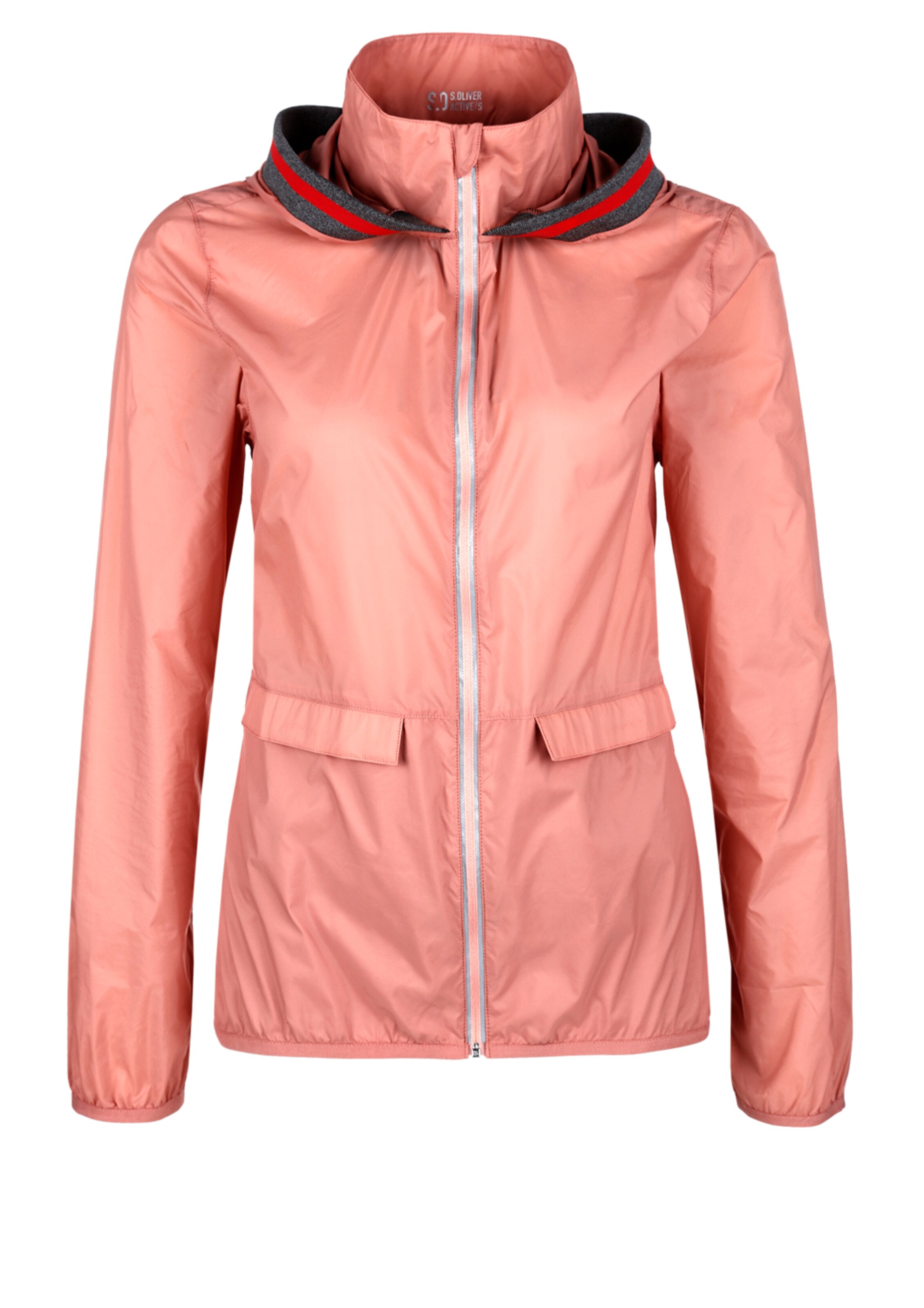 s.Oliver Active - Ultraleichte Windjacke in altrosa