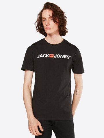 JACK & JONES Majica 'Essentials' | črna barva: sprednja stran