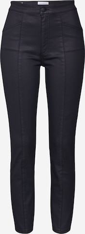 Calvin Klein Jeans Skinny Jeans in Zwart: voorkant