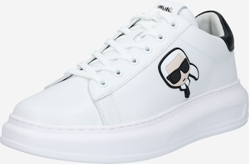 Sneaker low 'KAPRI MENS ' de la Karl Lagerfeld pe alb: față