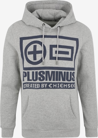 CHIEMSEE - Sweatshirt de desporto em cinzento: frente