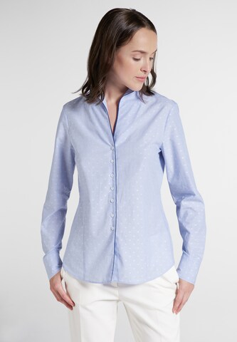 ETERNA Blouse in Blauw: voorkant