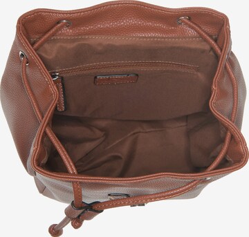 TOM TAILOR Rucksack 'Tinna' in Braun