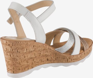 s.Oliver Sandalen met riem in Wit