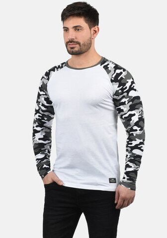 T-Shirt 'Cajus' !Solid en blanc : devant