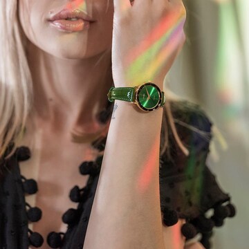 JOWISSA Analog Watch 'Roma' in Green: front