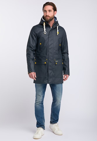 Schmuddelwedda Between-Seasons Parka in Blue