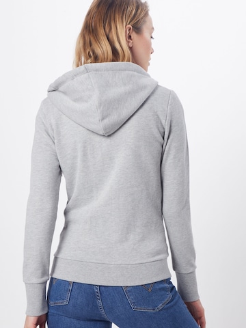 Superdry Sweatjacke in Grau