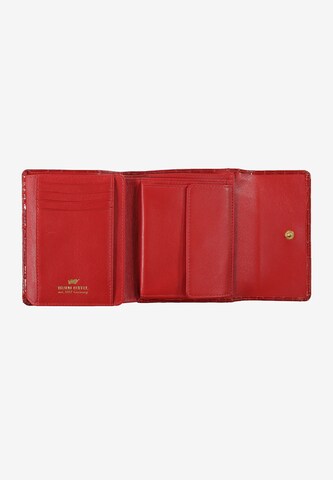 Braun Büffel Wallet 'Verona' in Red