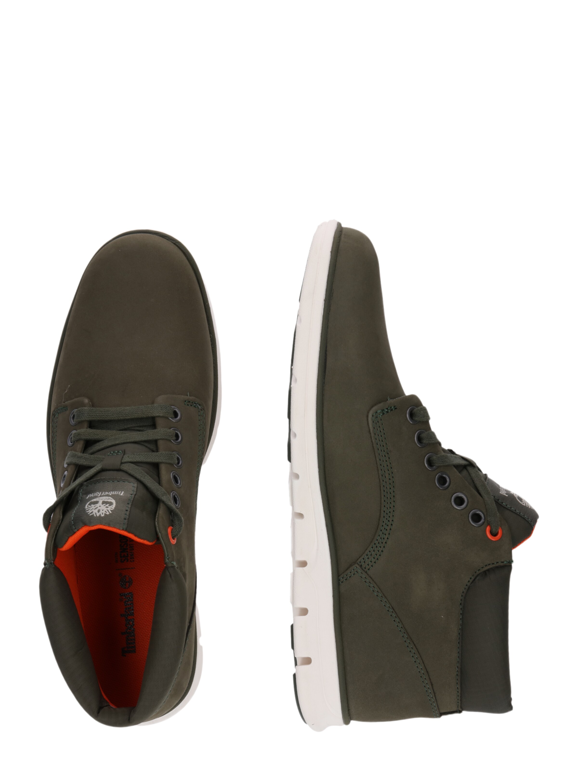 Chukka Boots 'Bradstreet ' TIMBERLAND en vert : sur le côté