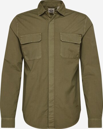 Dockers Regular fit Button Up Shirt in Green: front