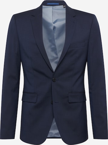 BURTON MENSWEAR LONDON Regular Colbert in Blauw: voorkant