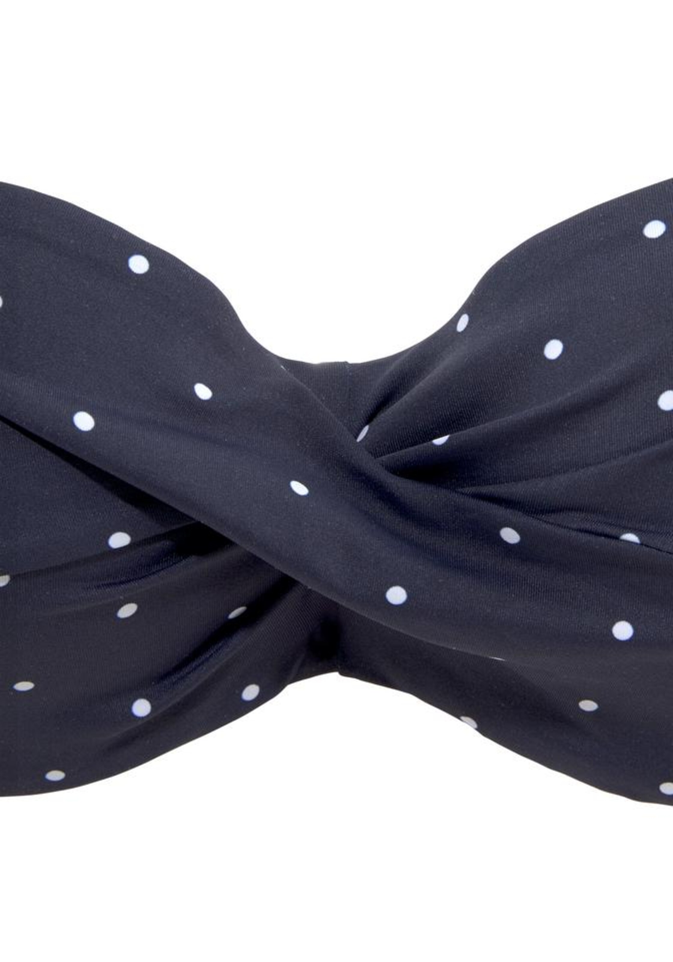 LASCANA Bandeau Bikini top 'Sparkel' in Blue