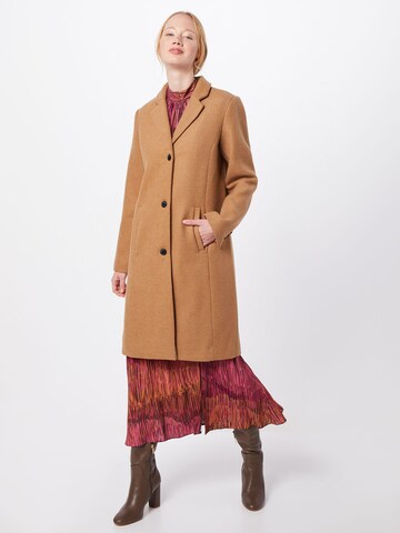 Soyaconcept Between-Seasons Coat 'ASTA' in Beige: front