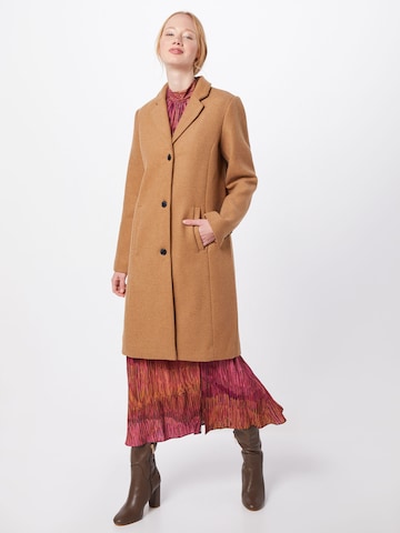 Soyaconcept Between-Seasons Coat 'ASTA' in Beige: front