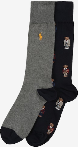 Chaussettes Polo Ralph Lauren en bleu : devant