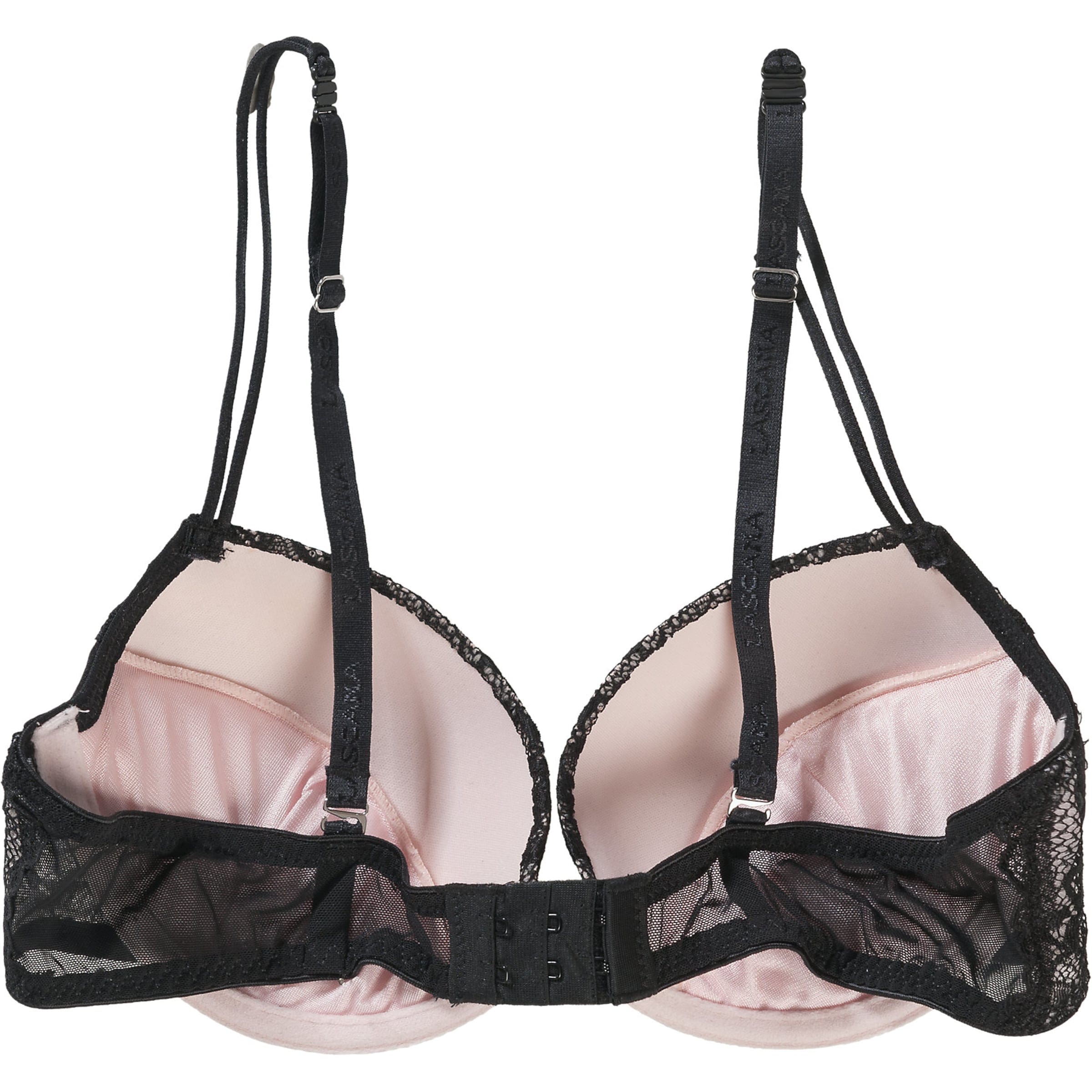 LASCANA Push-up BH in Zwart