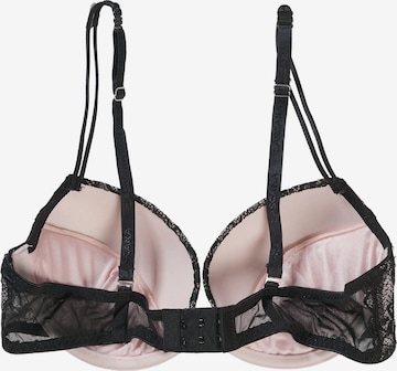 LASCANA Push-up BH in Zwart