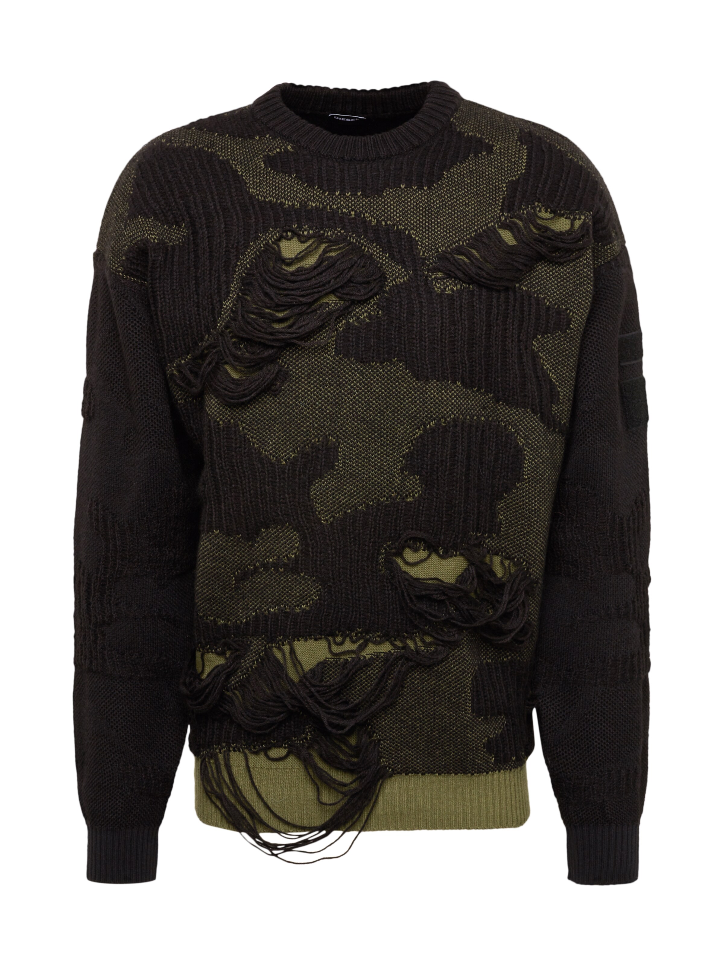 DIESEL - Trui 'K-MUSCHIO' in de kleur Zwart