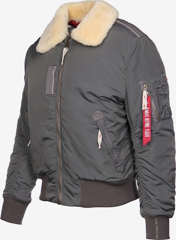 ALPHA INDUSTRIES Bomberjacke 'Injector III' in Grau