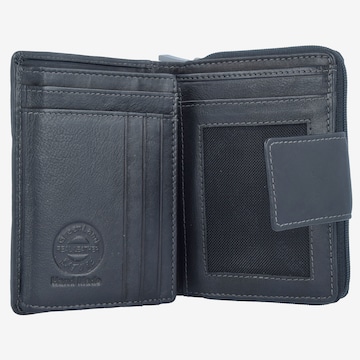 Greenland Nature Wallet 'Black Nappa' in Black