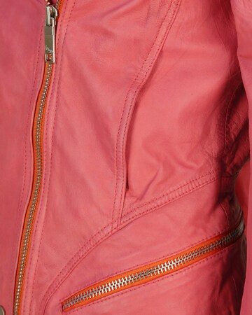 Maze Lederjacke 'Diamond' in Pink