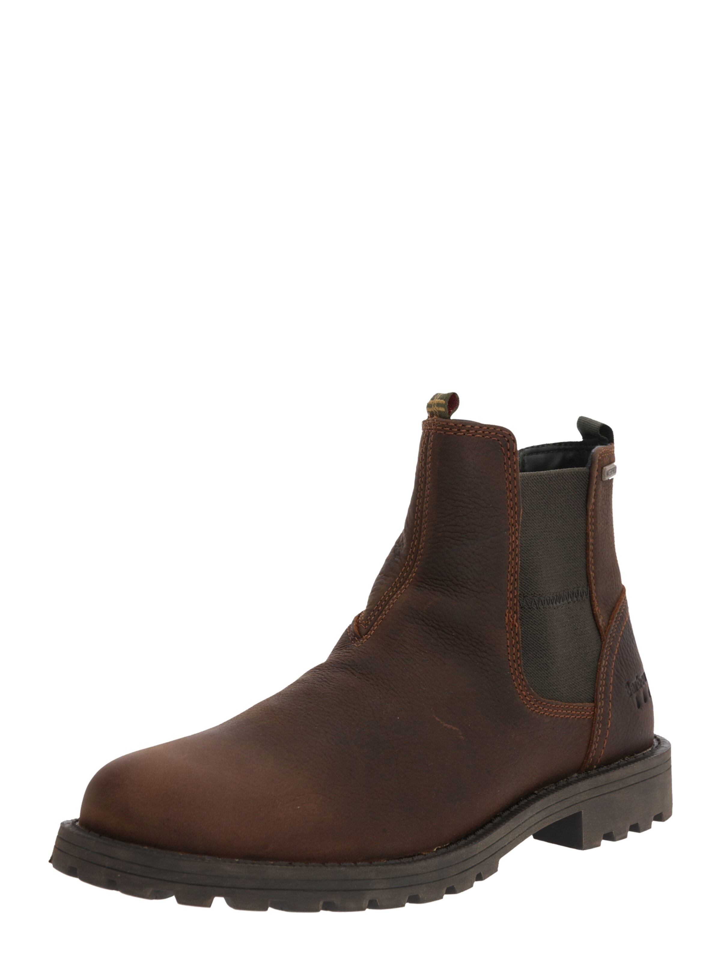 Barbour - Chelsea boots 'Barbour Harter' in de kleur Donkerbruin