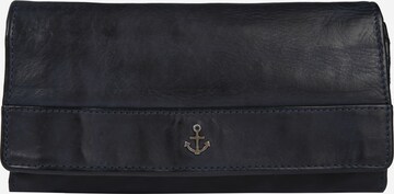 Harbour 2nd Wallet 'Marina' in Blue: front