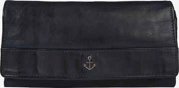 Harbour 2nd Wallet 'Marina' in Blue: front