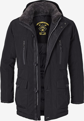 Jan Vanderstorm Performance Jacket 'Botulfr' in Black: front