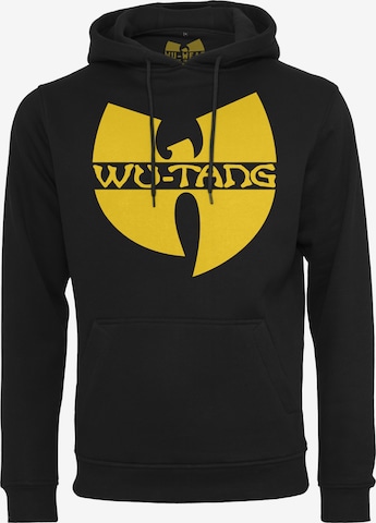 Mister Tee Sweatshirt 'Wu-Wear' in Black: front