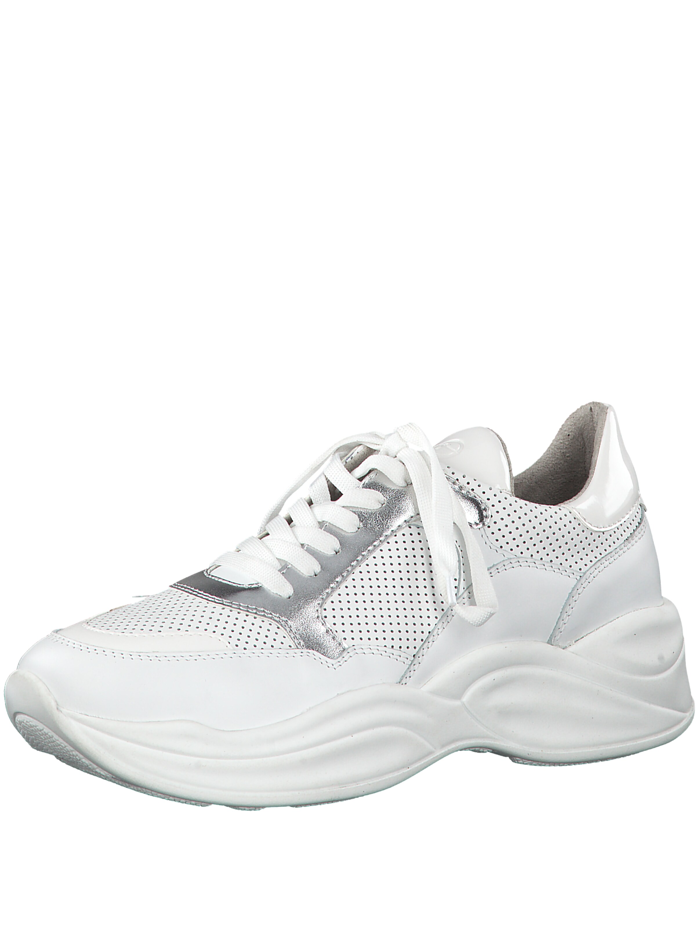 TAMARIS - Sneakers laag 'Chunky Sneaker' in de kleur Zilver
