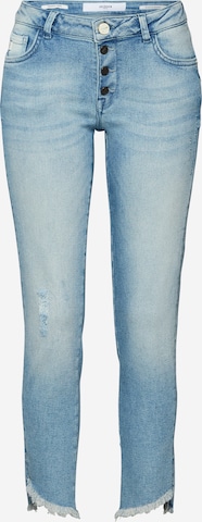 Goldgarn Jeans 'Rosengarten Cropped' in Blauw: voorkant