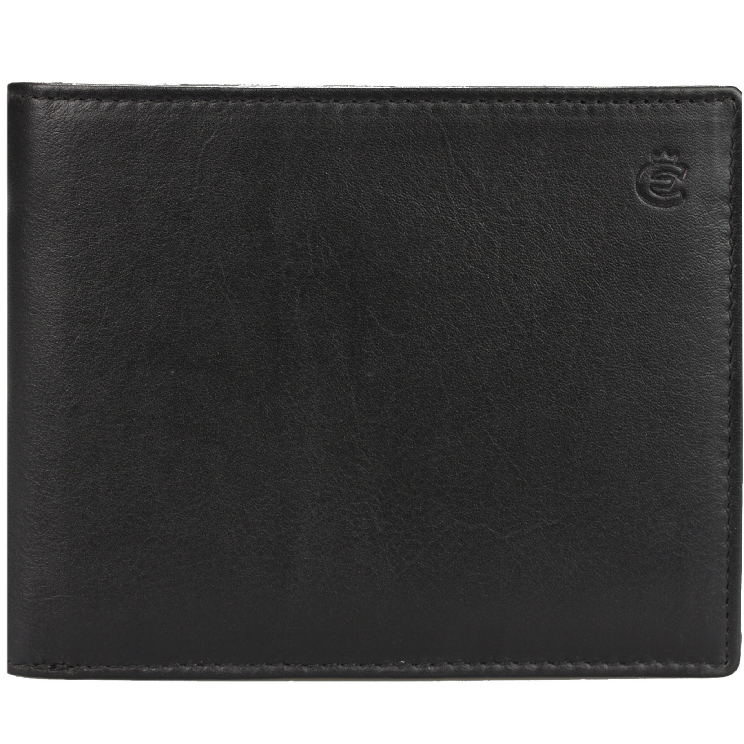 Esquire Wallet 'Eco II' in Black: front