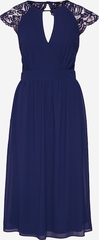 TFNC - Vestido de gala 'NEITH' en azul: frente