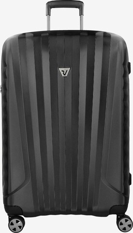 Roncato Trolley 'Uno Zip Premium 2.0 M' in Zwart: voorkant