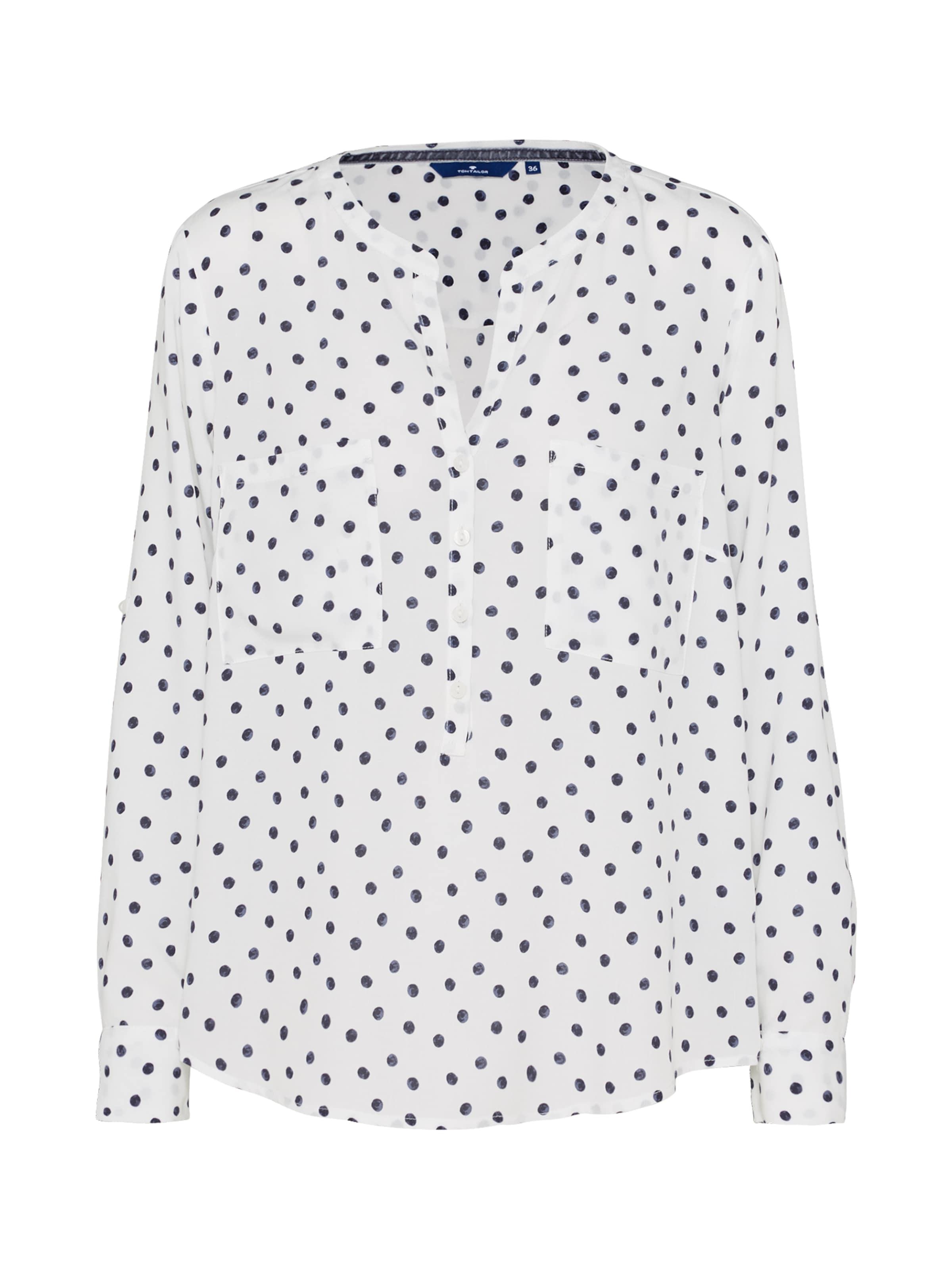 TOM TAILOR Blouse in XS in Navy / White, Item view