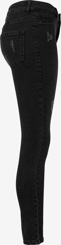 Urban Classics Skinny Hose in Schwarz